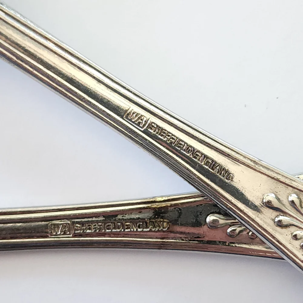 Ornate‎ Silver Serving Utensil Set